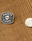 Safety 3rd Skull · Enamel Pin