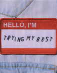 Trying My Best・Patch