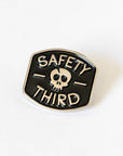 Safety 3rd Skull · Enamel Pin