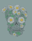 Daisy Skull · Cropped T-Shirt
