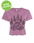 Bear Paw · Tonal · Cropped T-Shirt