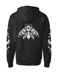 Witchy Moth · Zip Up Hoodie