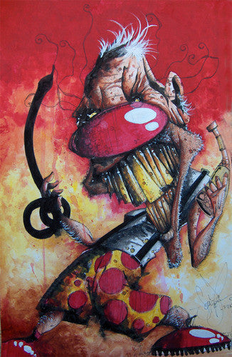Sean Dietrich Pol Pot the Clown Print