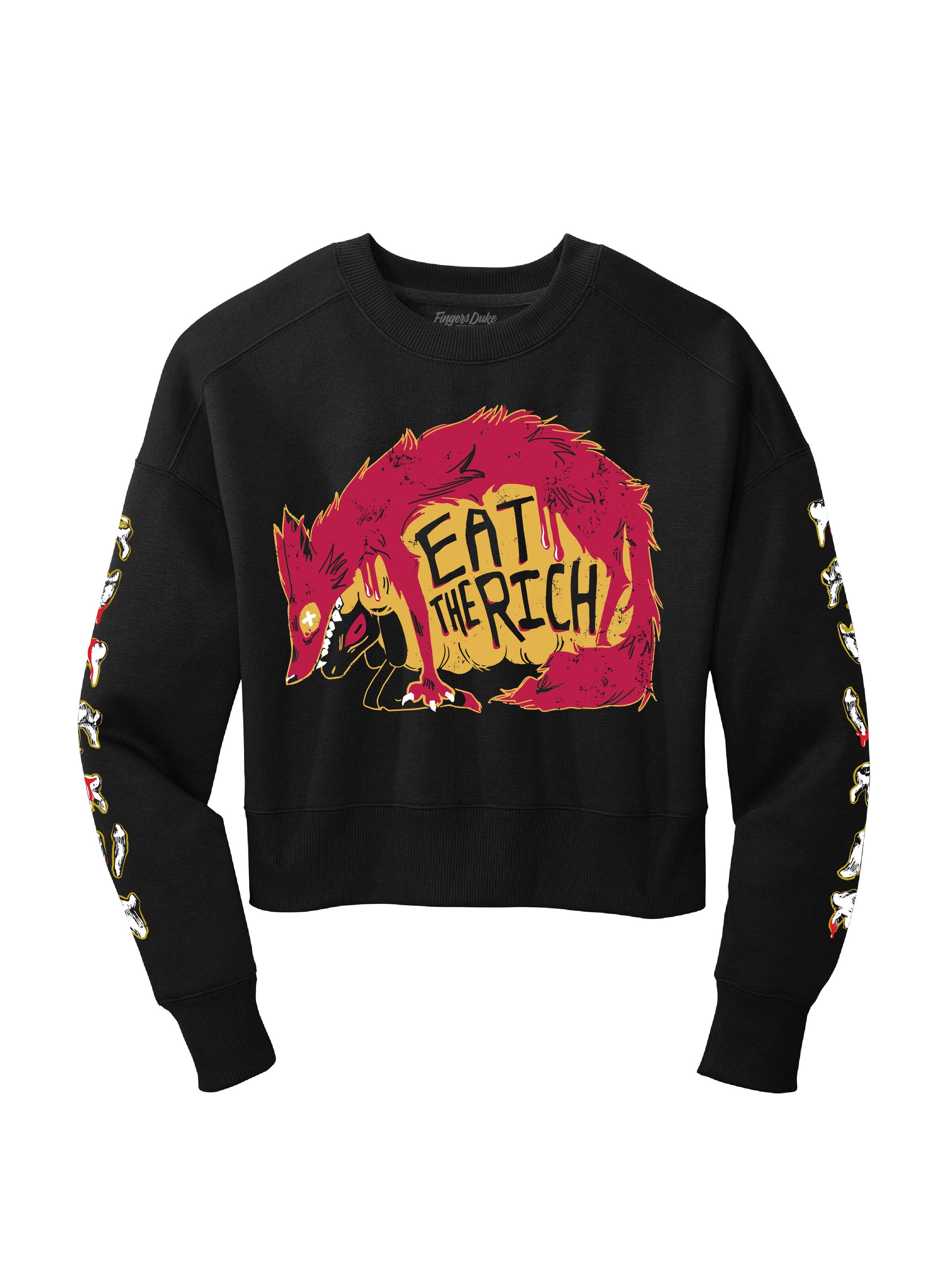 Eat The Rich · Cropped Crewneck