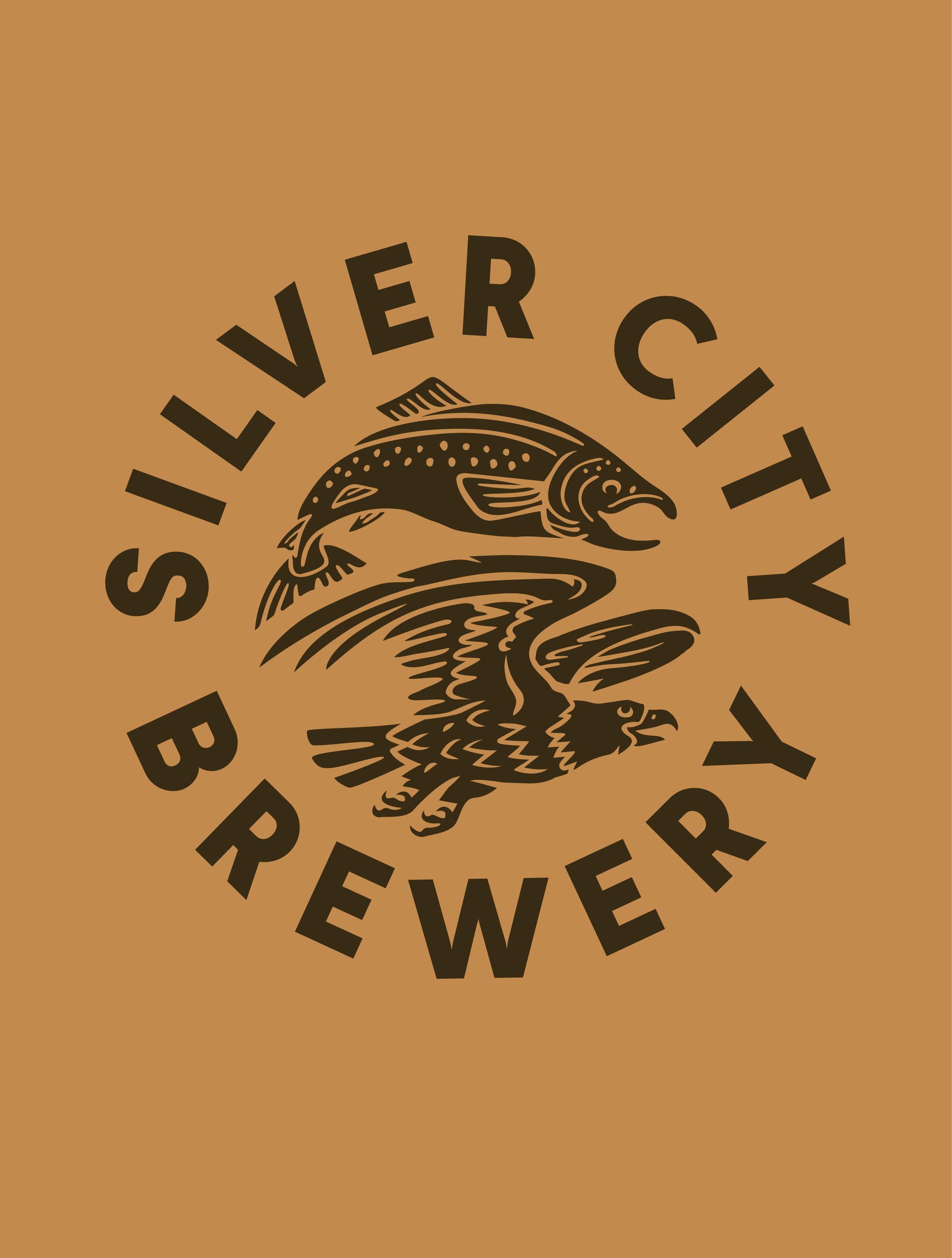 Silver City Brewery · Sea &amp; Sky Badge Tee