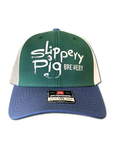 Slippery Pig · Tri-Color Snapback Trucker Hat