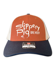 Slippery Pig · Tri-Color Snapback Trucker Hat