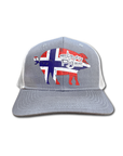 Slippery Pig · Norway Snapback Trucker Hat