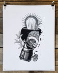 Light Gears · 11x14 Print