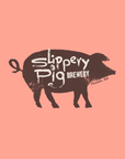 Slippery Pig · Sunset Racerback Tank